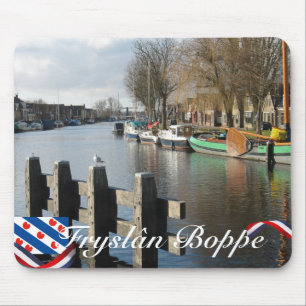 Tapis De Souris Canal Mousepad de Frisian de Fryslân Boppe