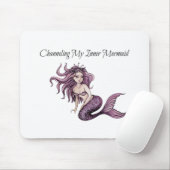 Tapis De Souris Canalisation de ma sirène interne (Avec souris)