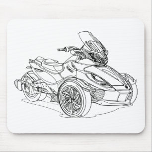 Tapis De Souris CanAm Spyder STS 2013