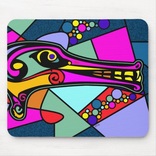 Tapis De Souris Canard à dragon (Devant)