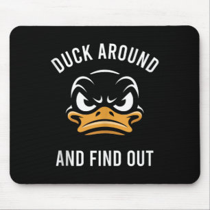 Tapis De Souris Canard Autour Et Découvrir - Sarcastique - College