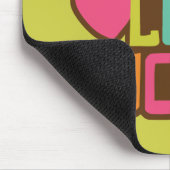 Tapis De Souris Canard d'amour de paix (Coin)