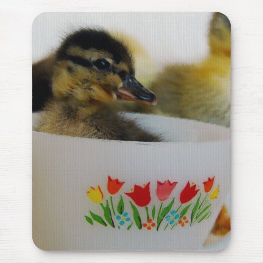 Tapis De Souris Canard dans une Tea up 2 (Devant)