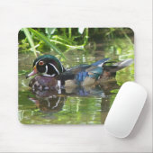 Tapis De Souris Canard en bois (Avec souris)