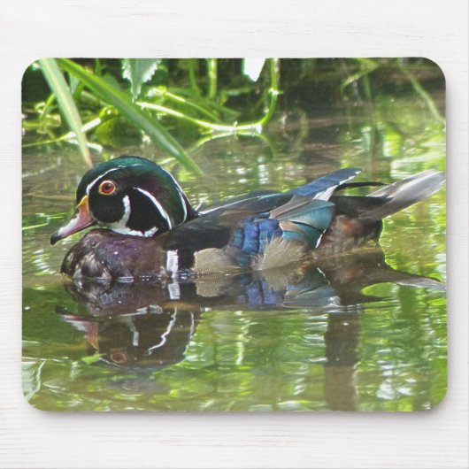 Tapis De Souris Canard en bois (Devant)