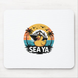 Tapis De Souris Canard en caoutchouc Sea Ya Croisière Vacances Fam
