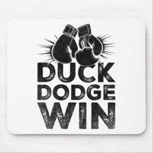 Tapis De Souris Canard Esquive Gagne Boxeur Sports Force Gym Athlè