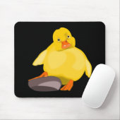 Tapis De Souris Canard jaune mignon (Avec souris)