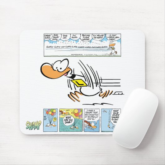 Tapis De Souris Canard Mousepad de tintement (Avec souris)