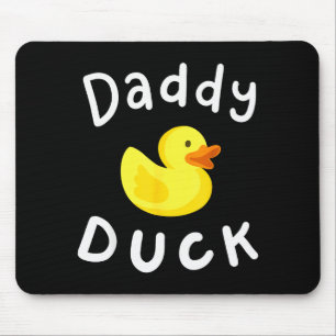 Tapis De Souris Canard Papa Anniversaire Canard en Caoutchouc Aman
