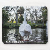 Tapis De Souris Canard réfléchi (Devant)