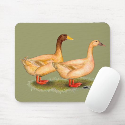 Tapis De Souris Canards : Buff Orpington (Avec souris)