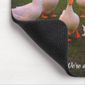 Tapis De Souris Canards dans le parc Drôle Nous sommes tous des Qu (Coin)