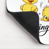 Tapis de souris canards de marche par la foi (Coin)