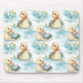 Tapis De Souris Canards Jaunes Bleus Mignons (Devant)