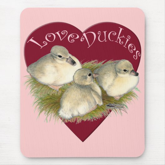 Tapis De Souris Canards mignons (Devant)