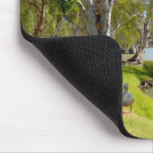 Tapis De Souris Canards Sur Le Fleuve Murray Australia, (Coin)