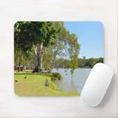 Tapis De Souris Canards Sur Le Fleuve Murray Australia, (Avec souris)