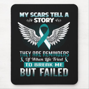 Tapis De Souris Cancer du col de l'utérus femmes