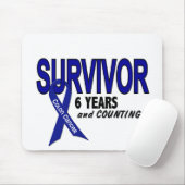 Tapis De Souris Cancer du colon survivant de 6 ans (Avec souris)