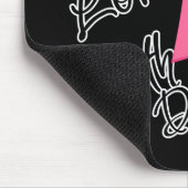 Tapis De Souris Cancer du sein amour de l'espoir détermination (Coin)