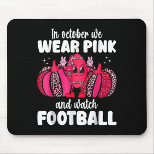 Tapis De Souris Cancer Du Sein En Octobre Nous Portons Rose Et Sur