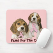 Tapis De Souris Cancer du sein Mousepad de beagle (Avec souris)