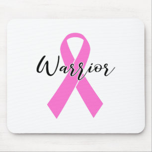 Tapis De Souris Cancer Guerrier T Chemise rose Ribbon Sensibilisat