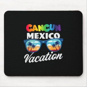Tapis De Souris Cancun Mexique Destination Voyage Plage Vacances