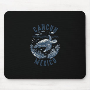 Tapis De Souris Cancun Mexique Souvenir Famille Correspondance Vac