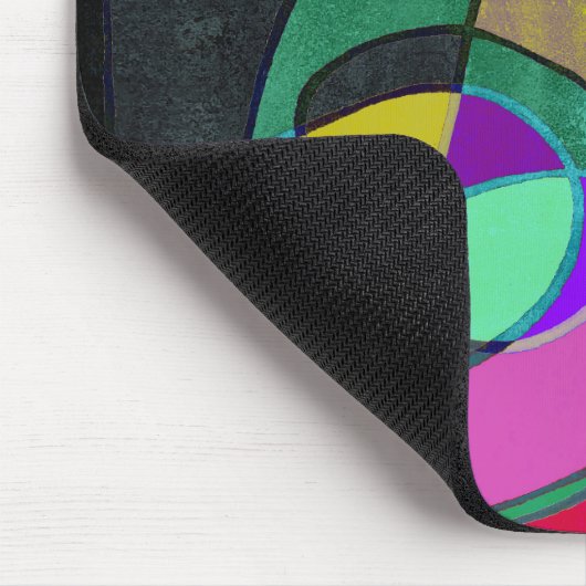 Tapis De Souris Candlelight Abstract Mousepad 1 (Coin)