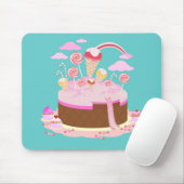 Tapis De Souris Candy and chocolate cake for birthday party (Avec souris)