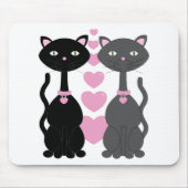 Tapis De Souris Candy Kitty en amour (Devant)