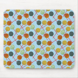 Tapis De Souris Candy pattern Lollies 1lipop