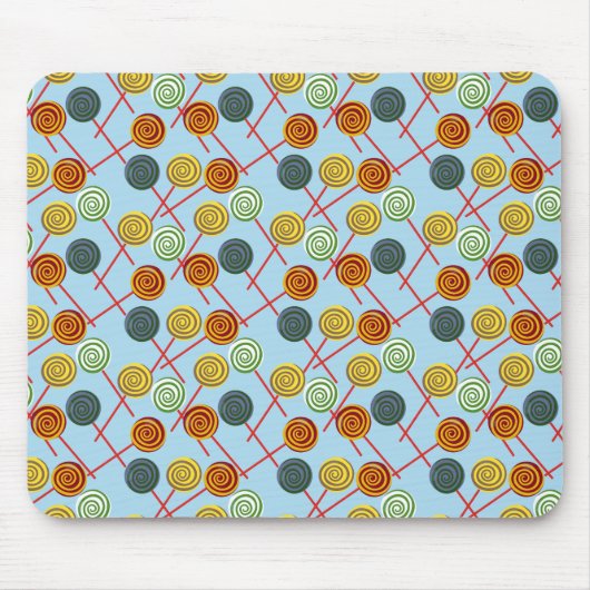 Tapis De Souris Candy pattern | Lollies 1lipop (Devant)