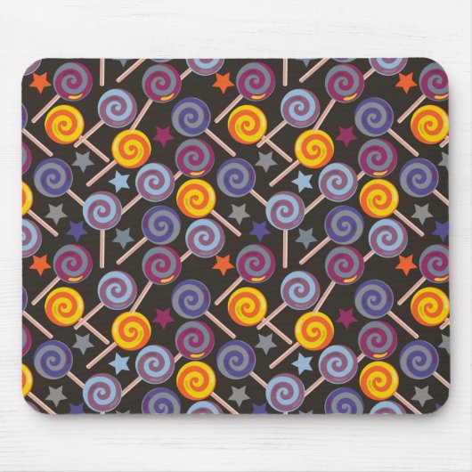 Tapis De Souris Candy pattern | Lollies 1lipop (Devant)