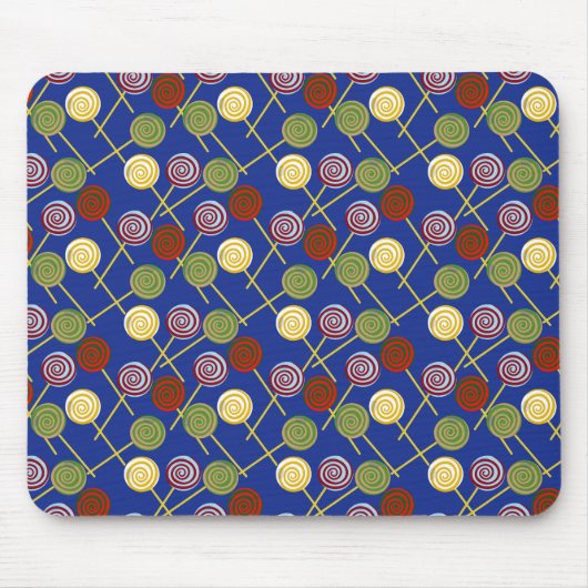 Tapis De Souris Candy pattern | Lollies 2 (Devant)