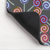 Tapis De Souris Candy pattern | Lollies | lollipop 27 (Coin)