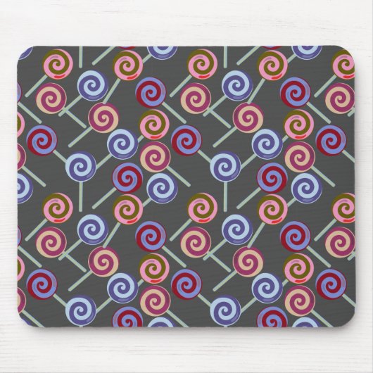 Tapis De Souris Candy pattern | Lollies | lollipop 27 (Devant)