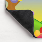 Tapis de souris Candyland Sweets Candy Cupcake Tra (Coin)