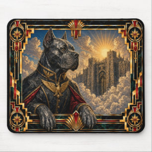 Tapis De Souris Cane Corso, Chien Art Déco