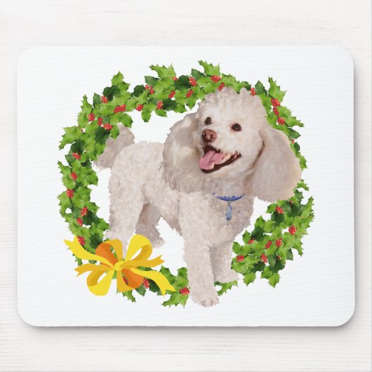 Tapis De Souris Caniche (Devant)