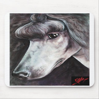 Tapis De Souris Caniche standard noir Mousepad