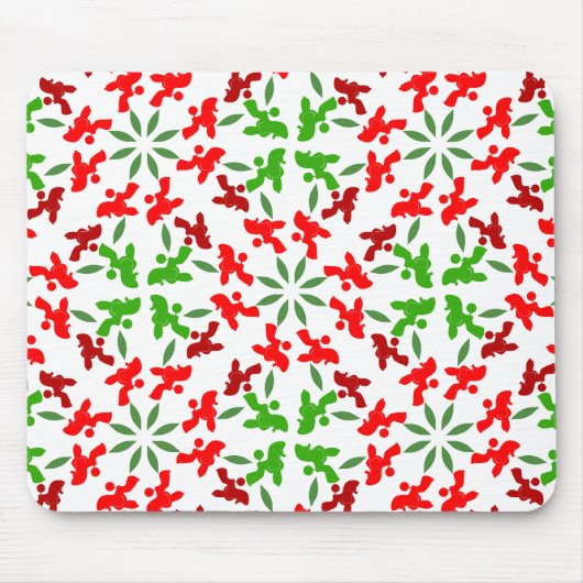 Tapis De Souris Canicules de Noël (Devant)