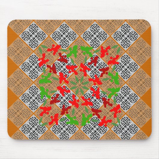 Tapis De Souris Canicules de Noël (Devant)