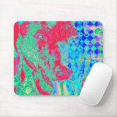 Tapis De Souris Canine colorée (Avec souris)
