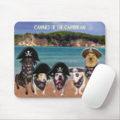 TAPIS DE SOURIS CANINES DES CARAÏBE (Avec souris)
