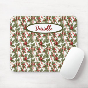 Tapis De Souris Canne de bonbons de Noël