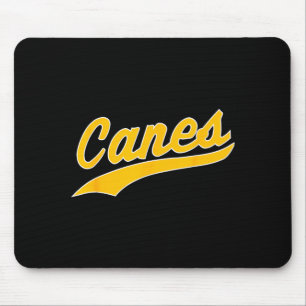 Tapis De Souris Canne vintage nom pour hommes femmes enfants 