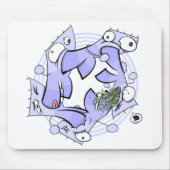 Tapis De Souris Cannibalisme circulaire (Devant)